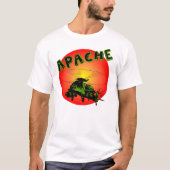 Apache Helikopter T-shirt (Voorkant)