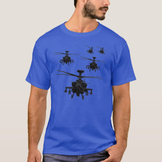 Apache-helikopter T-shirt