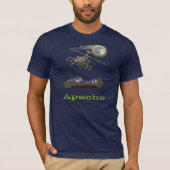 Apache-helikopter T-shirt (Voorkant)