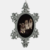 Apache indique un ornement de flocon de neige (Gauche)