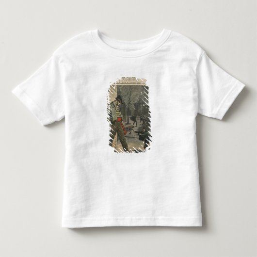 Apache is een last voor Parijs Kinder Shirts (Voorkant)