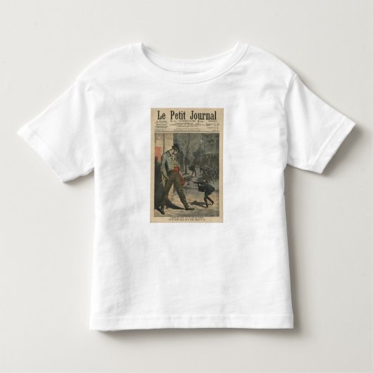 Apache is een last voor Parijs Kinder Shirts (Voorkant)