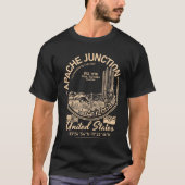 APACHE JUNCTION ARIZONA - DESERT - CACTUS T-SHIRT (Voorkant)