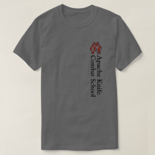 🇺 Apache Knife® 🇸 A.K. Combat School T-Shirt