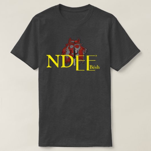 Apache Knife®™ 🇺 Apache Knife® Ndee Besh T-Shirt (Design voorkant)