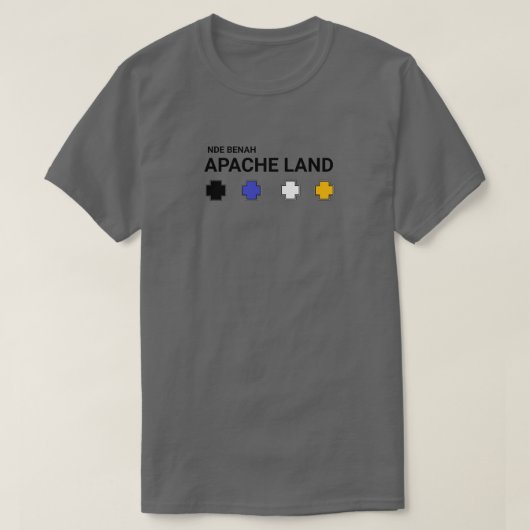 Apache Knife® Apache Land #18 T-Shirt (Design devant)