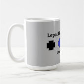 Apache Knife® Lipan Apache T-shirt Koffiemok (Links)