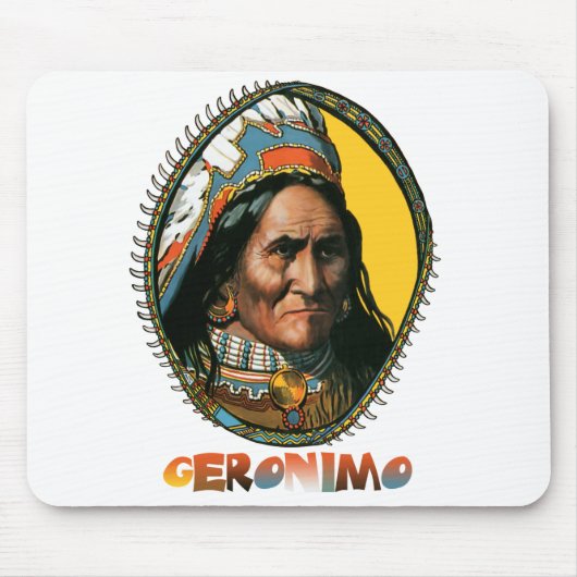 Apache-leider Geronimo Muismat (Voorkant)