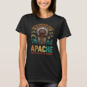 Apache Native American Pride Indigenous Tri T-shirt (Voorkant)