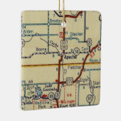 Apache OK Map Keramisch Ornament (Rechts)