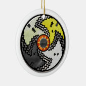 Apache Pride Native American Tribal Keramisch Ornament (Rechts)