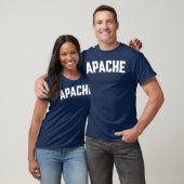 APACHE retro jongen 80s grappig T-shirt (Unisex)