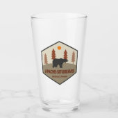 Apache-Sitgreaves National Forests Arizona Beer Glas (Voorkant)
