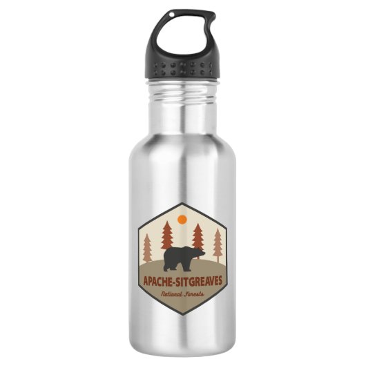 Apache-Sitgreaves National Forests Arizona Beer Waterfles (Voorkant)