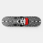 Apache Skull Trip Custom Pro Tribal Park Board Skateboard (Horizontaal)