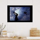 Apache start op poster (Keuken)