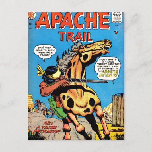 Apache Trail #1 Briefkaart (Voorkant)