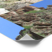 Apache Trail Uitzicht Poster (Hoek)