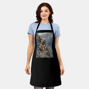 Apache Tribe Vechten tegen Amerikaanse Indiaanse O Schort