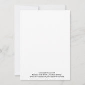 Apache Trout Bedankkaart (Achterkant)