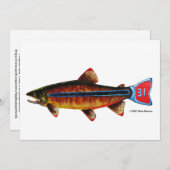 Apache Trout Bedankkaart (Voorkant / Achterkant)