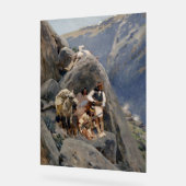 Apache Warriors: hinderlaag voor Amerikaanse caval Acryl Bord (Hoek)