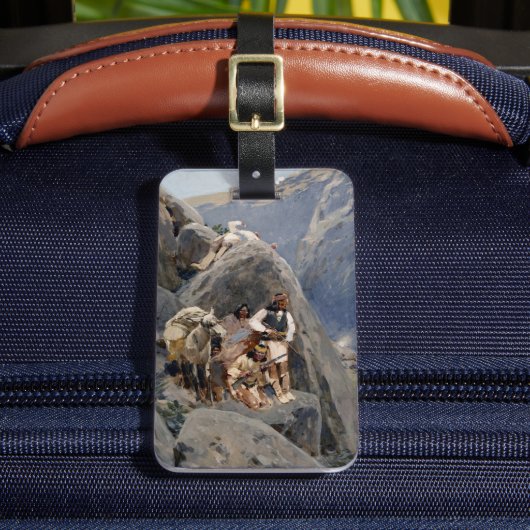 Apache Warriors: hinderlaag voor Amerikaanse caval Bagagelabel (Voorkant Insitu 2)