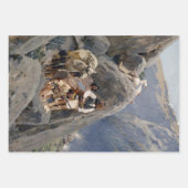 Apache Warriors: hinderlaag voor Amerikaanse caval Inpakpapier Vel (Voorkant 3)