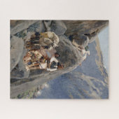 Apache Warriors: hinderlaag voor Amerikaanse caval Legpuzzel (Horizontaal)