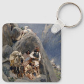 Apache Warriors: hinderlaag voor Amerikaanse caval Sleutelhanger (Achterkant)