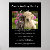 Apache Wedding Blessding Pets in Love Poster (Voorkant)