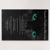 Apache Wedding Blessing Black Cat Legpuzzel (Horizontaal)
