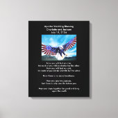 Apache Wedding Blessing Eagle 3 Canvas Afdruk (Voorkant)
