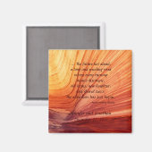 Apache Wedding Blessing Southwest Square Magnet Magneet (Voorkant / Achterkant)