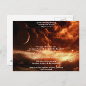 Apache Wedding Blessing Universe Briefkaart (Voorkant / Achterkant)