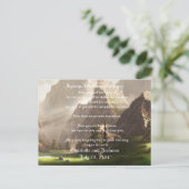 Apache Wedding Blessing Valley Briefkaart (Staand voorkant)