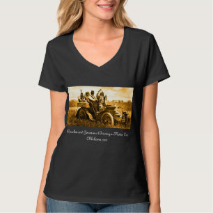 APACHEN EN GERONIMO RIJDEN IN EEN AUTOBESTUURDER T-SHIRT