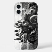 APACHT EN GERONIMO-BESTUURDERSMOTOR zwart wit Case-Mate iPhone Case (Achterkant)