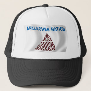 Apalachee Natie Vlag Hoed Trucker Pet