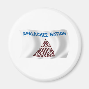 Apalachee Nation Flag Magnet Magneet
