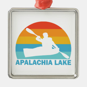 Apalachia Lake North Carolina Kayak Metalen Ornament