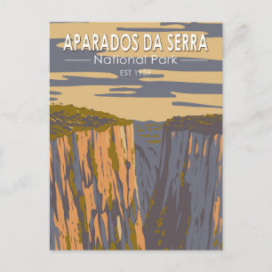 Aparados da Serra Nationaal Park Brazilië Reiskuns Briefkaart