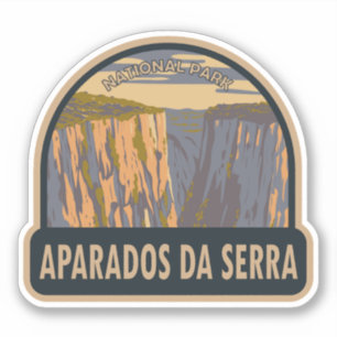 Aparados da Serra Nationaal Park Brazilië Reiskuns Sticker