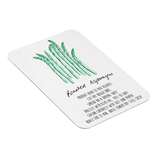 Aparges rôtis à la recette Magnet (Côté Droit)