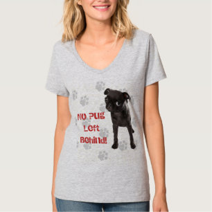 APARN aucun carlin laissé le T-shirt détendu du