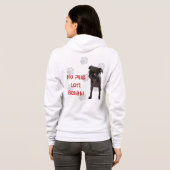 APARN No Pug left Behind Women's Hoodie (Achterkant volledig)