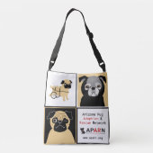 APARN Reddingsbuis All-Over-Print Cross Body Bag Crossbody Tas (Achterkant)