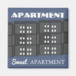 "Apartement Sweet Aparté" Magneet