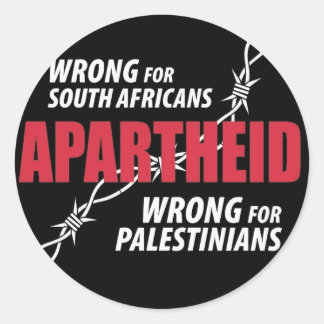 Apartheid Sticker