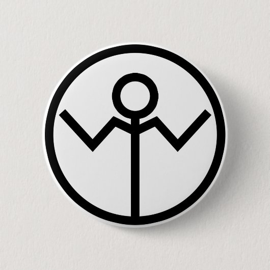 Apathy Corp Ronde Button 5,7 Cm (Voorkant)